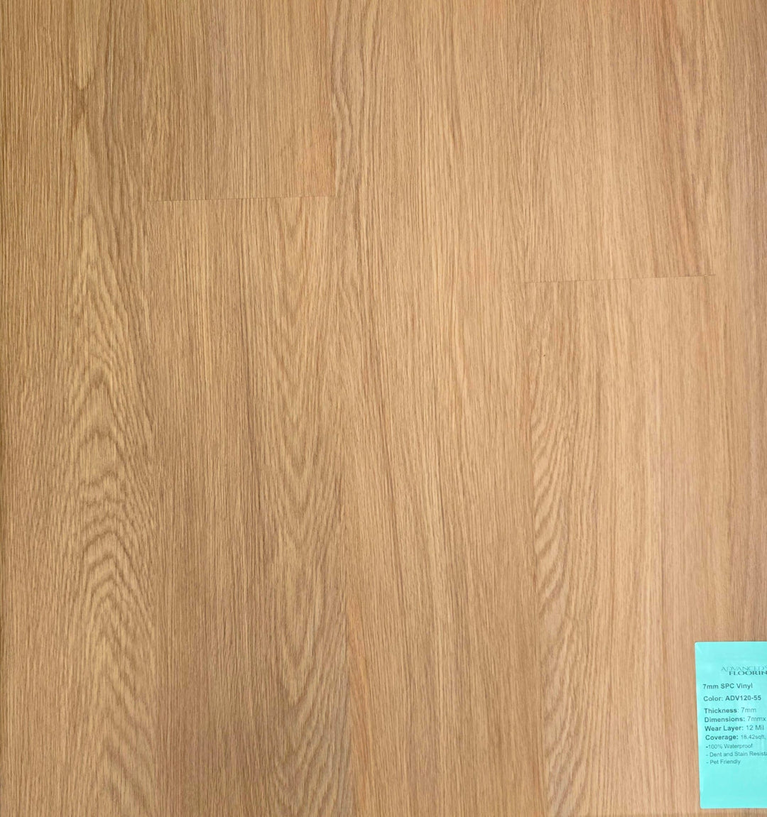 $1.89/sqft 7mm SPC Luxury Vinyl Plank - ADV120-55