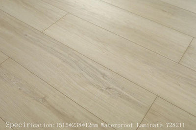 728211- Evergreen Danube Collection 12mm Waterproof Laminate - ADVANCED FLOORING