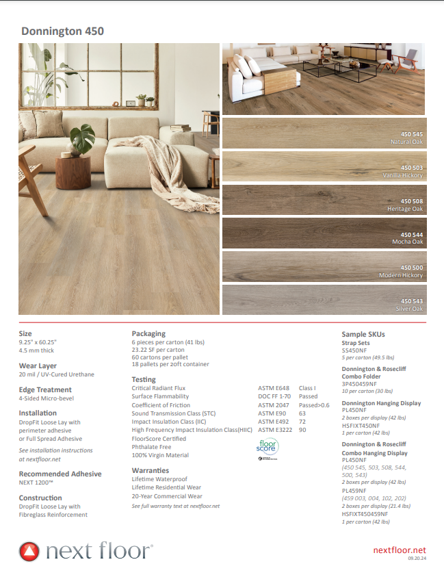 Modern Hickory 450 500 - Nextfloor Loose Lay Viny Donnington