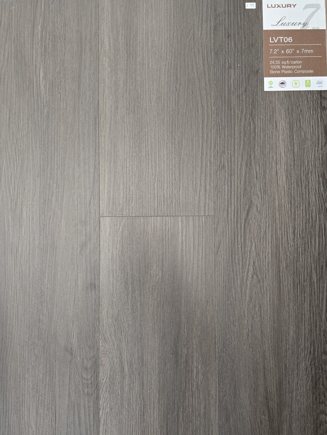 LVT06 - Luxury Series 7mm SPC Vinyl Plank