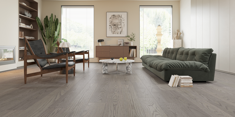 Pebble- Weiss flooring 3/4" Engineered hardwood