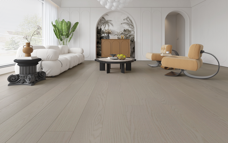 Vanilla- Weiss flooring 3/4" Engineered hardwood