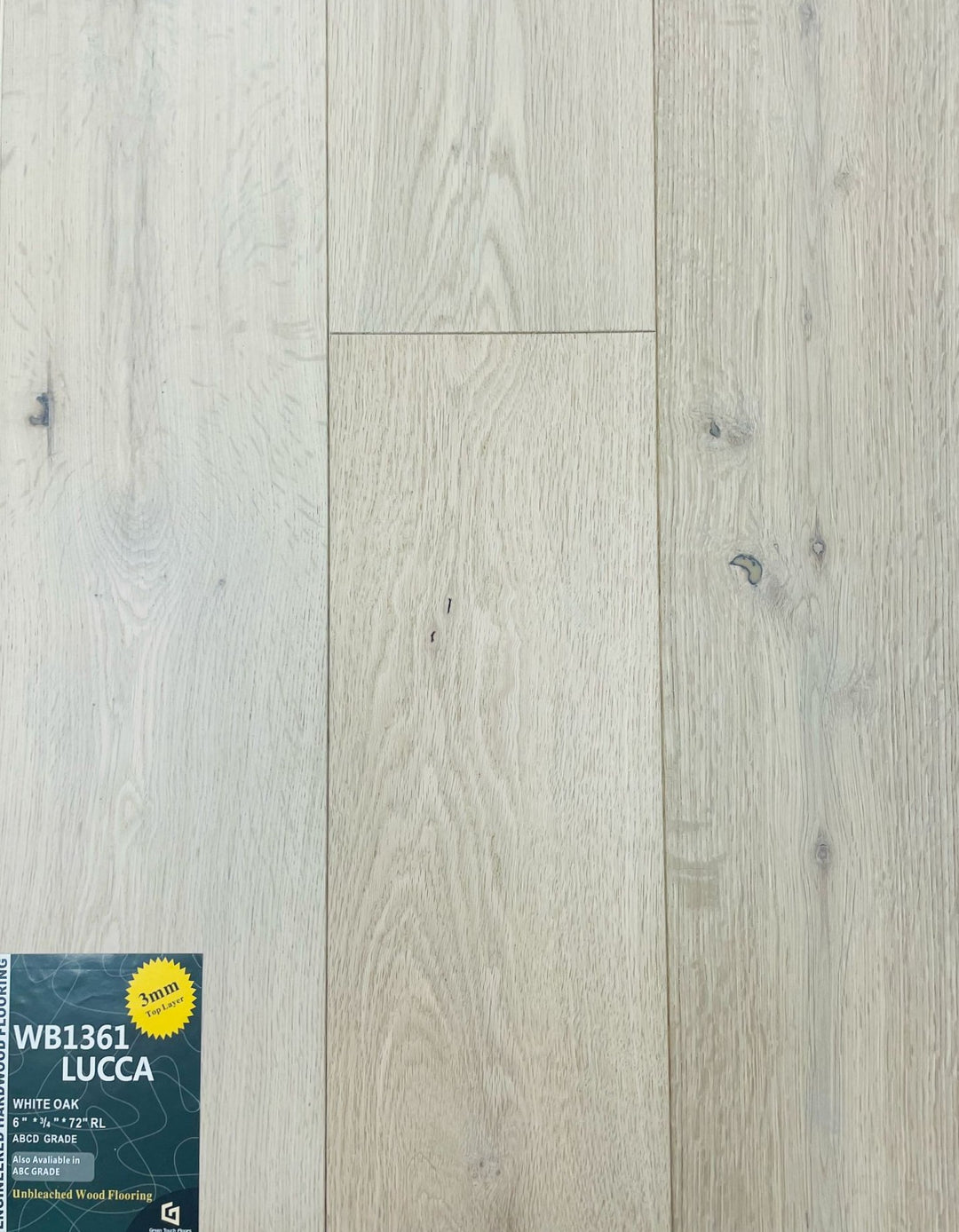 LUCCA WB1361 - Green Touch Engineered White Oak 6"x 3/4"