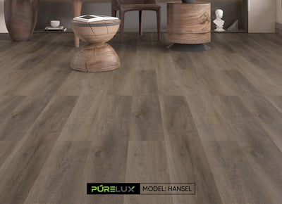 HANSEL - PURELUX Journey series 7"x9mm SPC Vinyl Plank w/underlay - ADVANCED FLOORING