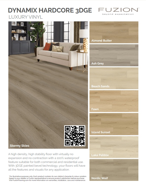 Island Sunset- Fuzion Dynamix Hardcore 3 Edge 7" - ADVANCED FLOORING