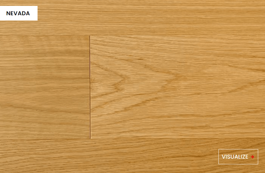 Close-up showing the texture and color of Nevada NAF engineered hardwood flooring.