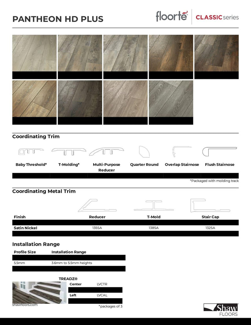 ARDESIA 558 - Shaw Vinyl 8mm Pantheon HD PLUS - advancedflooring