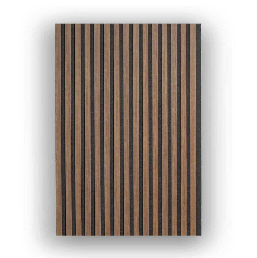 Walnut - Woodland Fluted MDF Acoustic Wall Panel - ADVANCED FLOORING