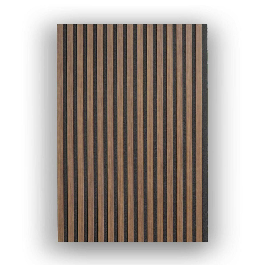 Walnut - Woodland Fluted MDF Acoustic Wall Panel - ADVANCED FLOORING