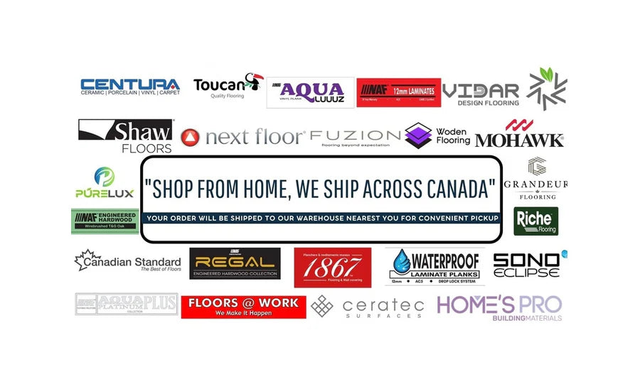 Advanced Flooring store in Waterloo provides Canada-wide delivery shipment of flooring products.