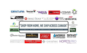 Advanced Flooring store in Waterloo provides Canada-wide delivery shipment of flooring products.