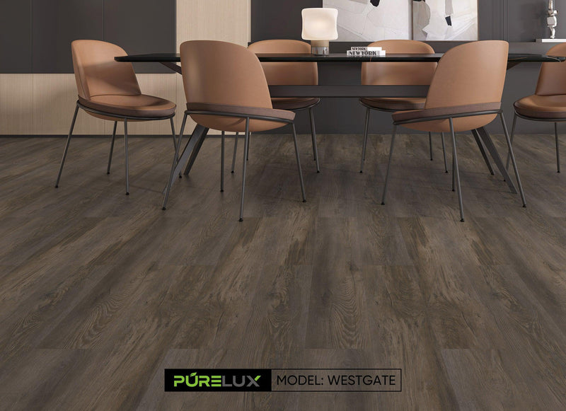 WESTGATE - PURELUX Journey series 7"x9mm SPC Vinyl Plank w/underlay - ADVANCED FLOORING