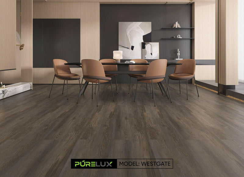 WESTGATE - PURELUX Journey series 7"x9mm SPC Vinyl Plank w/underlay - ADVANCED FLOORING