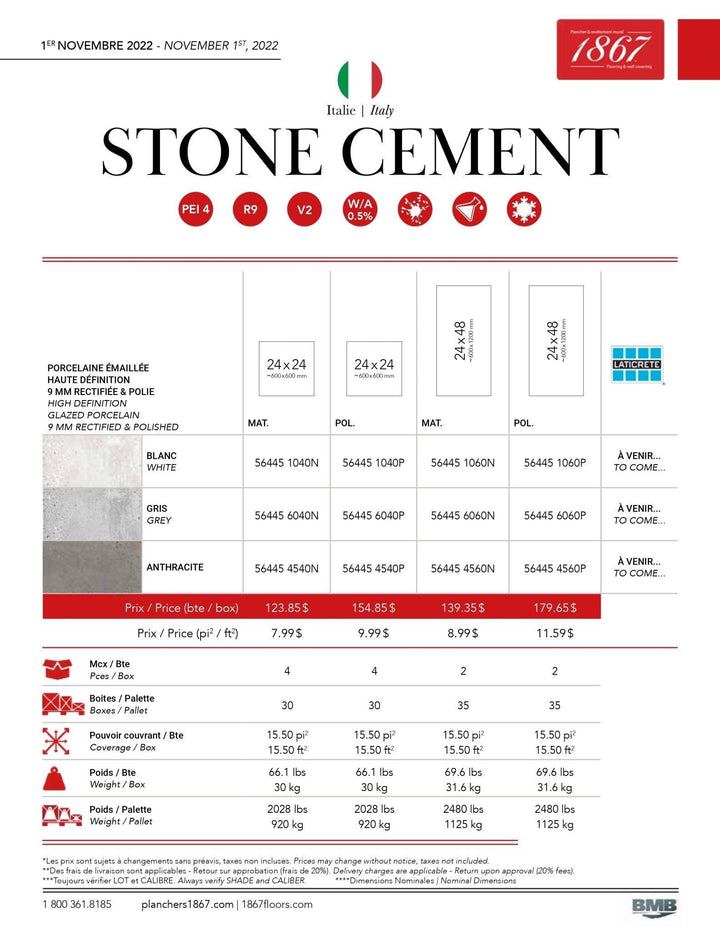 1867 TILES and PRICES - advancedflooring