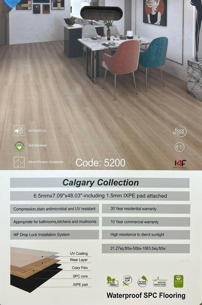 5200 - Riche Vinyl 6.5mm Calgary Collection - advancedflooring