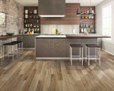 Amber Shade - Mohawk SolidTech 6mm Founders Trace - advancedflooring