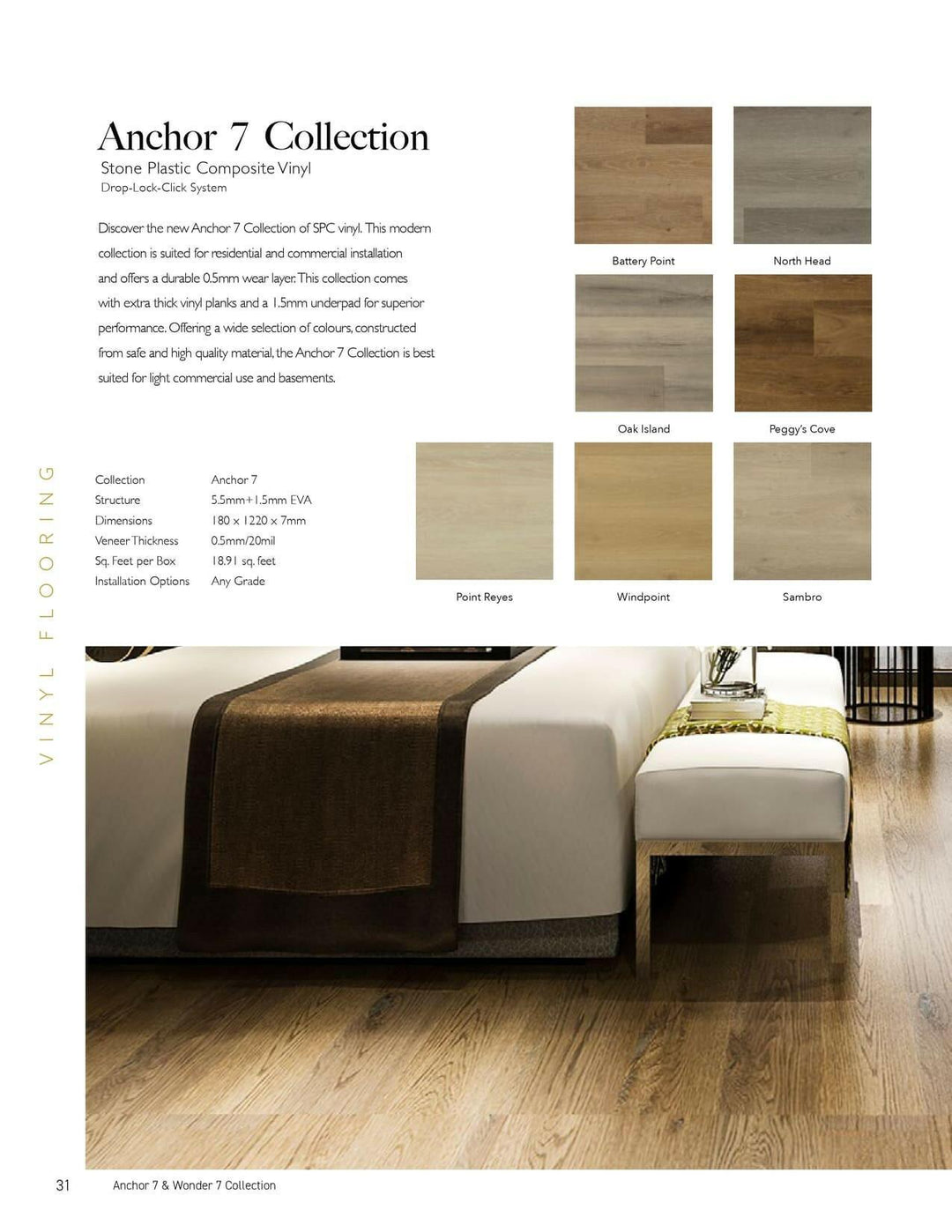 Battery Point - Grandeur Vinyl 7mm Anchor 7 Collection - advancedflooring