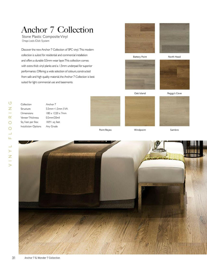 Battery Point - Grandeur Vinyl 7mm Anchor 7 Collection - advancedflooring