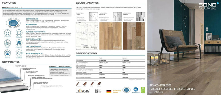 Canim - SONO Vinyl 5.5mm ECLIPSE WOOD - advancedflooring