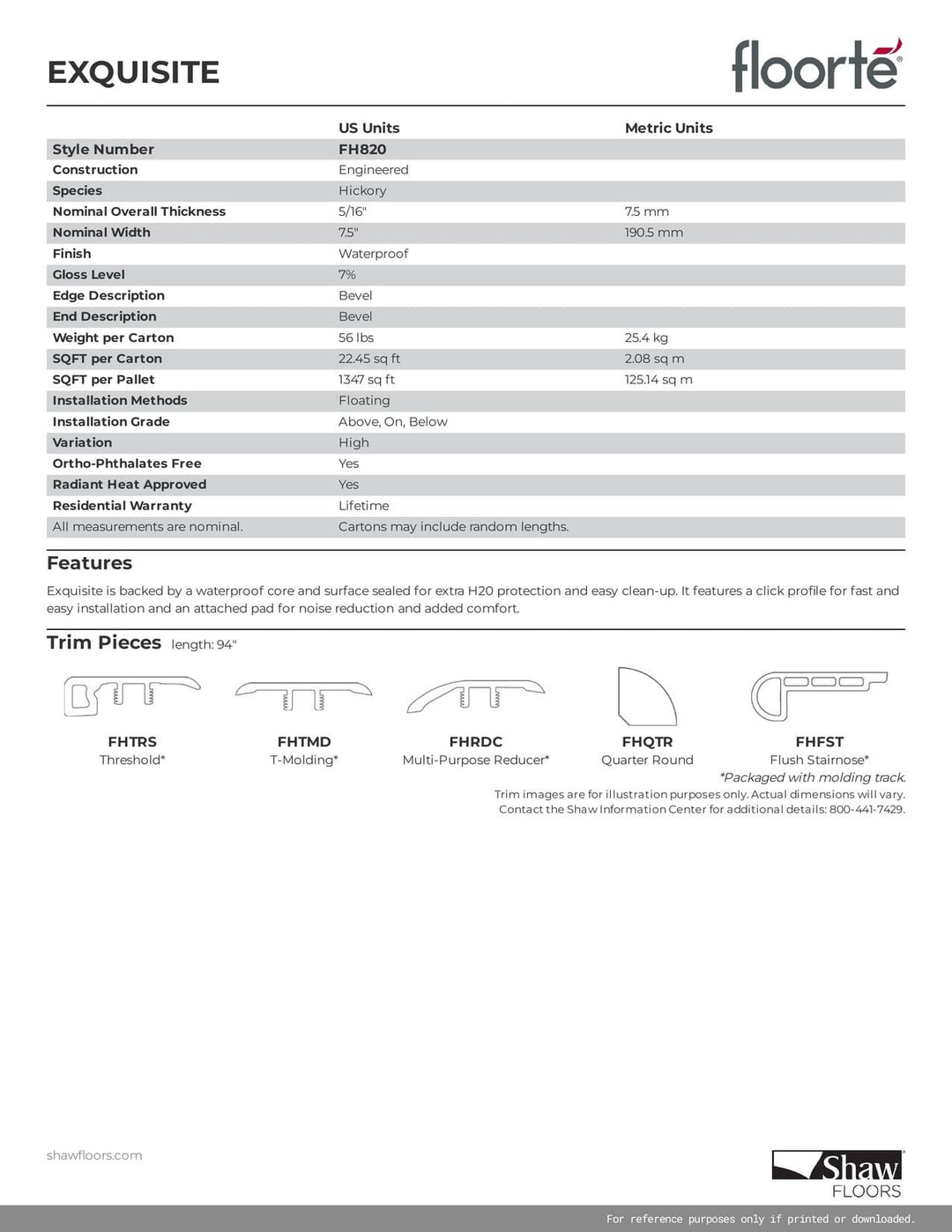 CHAMPAGNE OAK 1058 - SHAW WATERPROOF ENGINEERED HARDWOOD EXQUISITE FH820 - advancedflooring