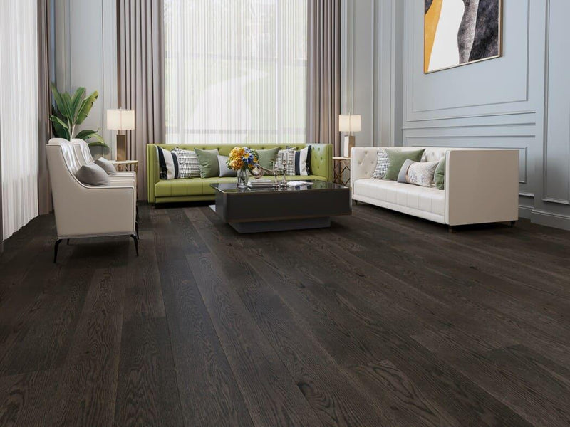 Charcoal - Vidar American Oak 7" x 3/4" Engineered Hardwood T&G - advancedflooring