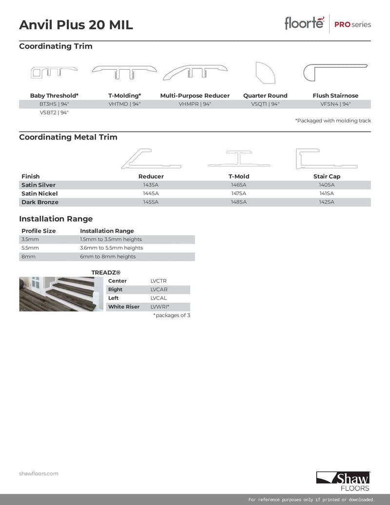 CHATTER OAK - SHAW Vinyl 4.4mm ANVIL PLUS 20MIL 2357V - advancedflooring