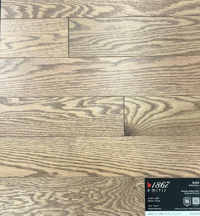 Chene Chinook Oak 5591223232 - 1867 Solid Hardwood 3 1/4" x 3/4" - advancedflooring