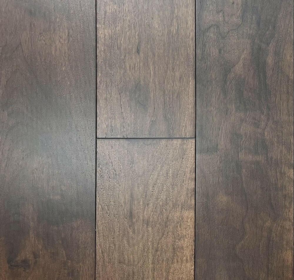 Chocolate - Vidar T&G American Black Walnut 6" x 3/4" Wire Brushed Engineered Hardwood - ADVANCED FLOORING