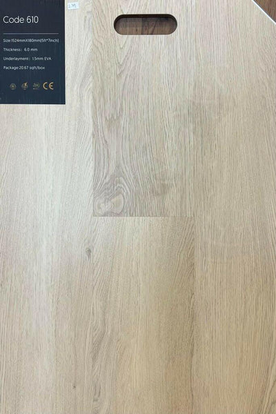 Code 610 - Woden Flooring SPC Vinyl 6mm Collection - ADVANCED FLOORING