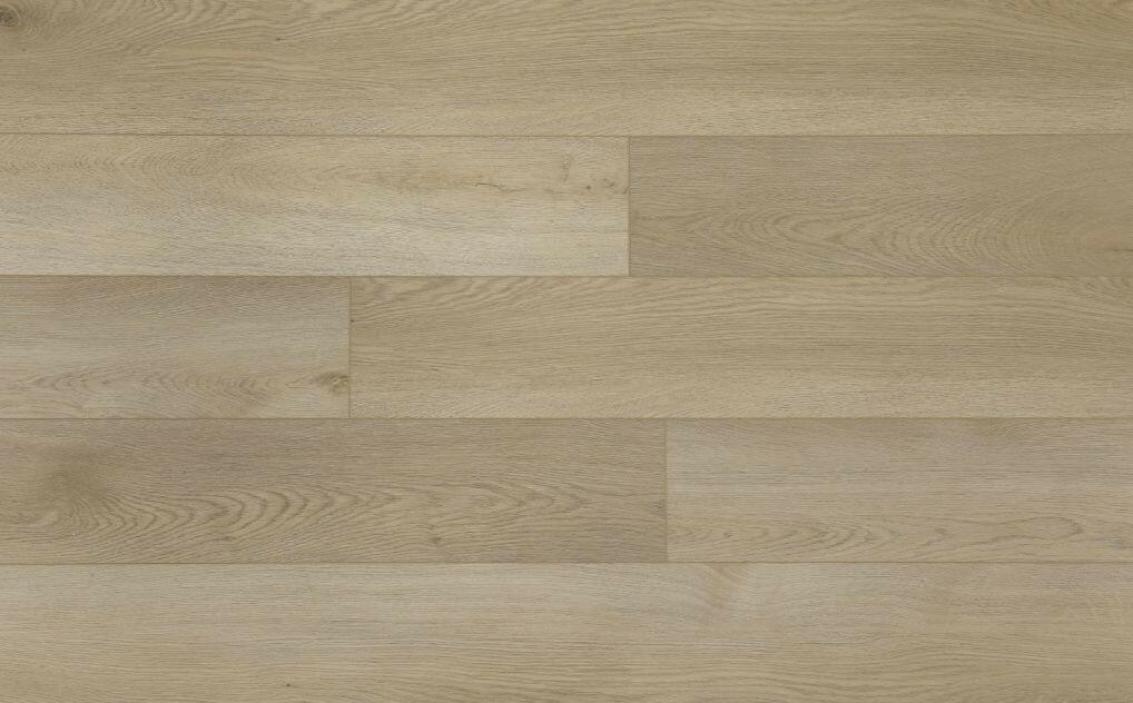 Close-up showing the texture and color of Dominion Purelux vinyl plank flooring.