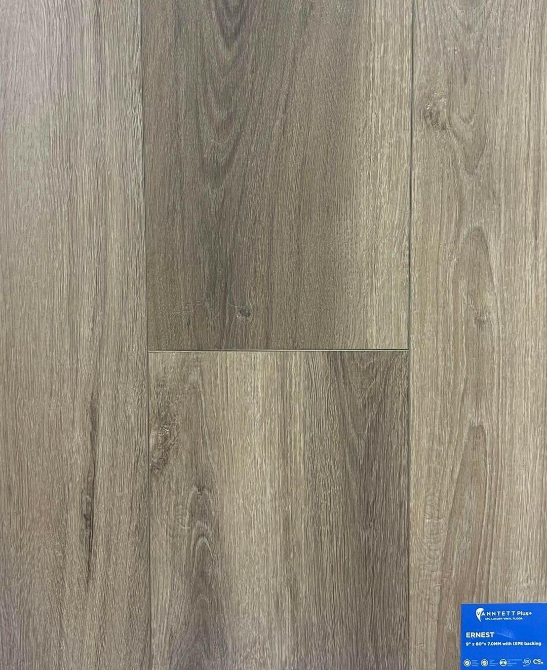 Ernest - VANNTETT Plus SPC 7mm Vinyl - advancedflooring