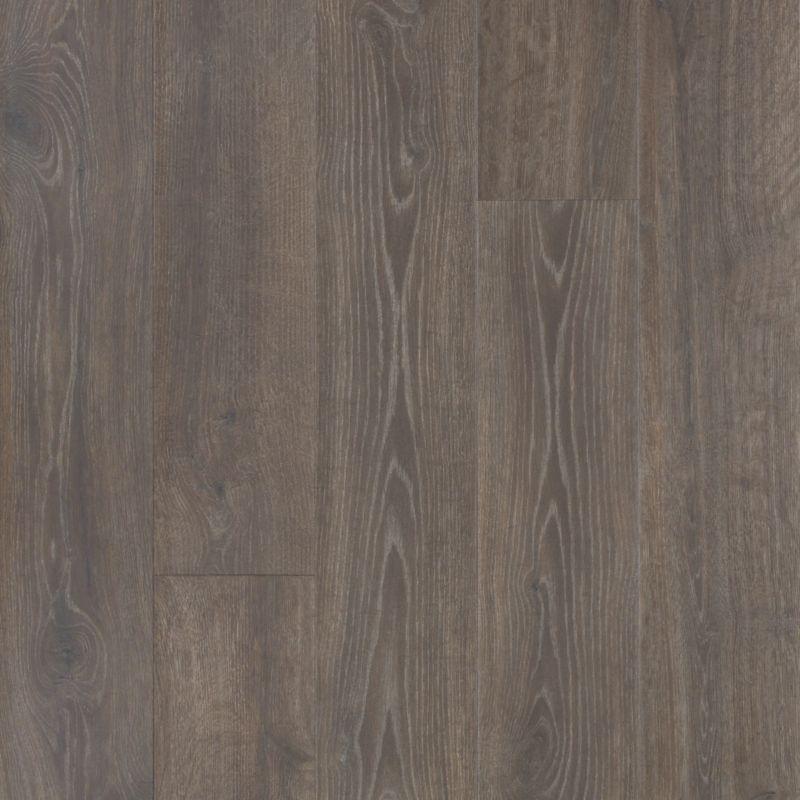 close up of Espresso Bark Oak Mohawk RevWood Plus Antique Craft waterproof laminate sold by Advanced Flooring