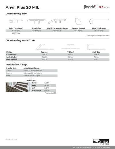 MINERAL MAPLE - SHAW Vinyl 4.4mm ANVIL PLUS 20MIL 2357V - advancedflooring