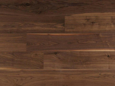 Natural - Vidar T&G American Black Walnut 11 2/3" x 3/4" Smooth Engineered Hardwood - advancedflooring