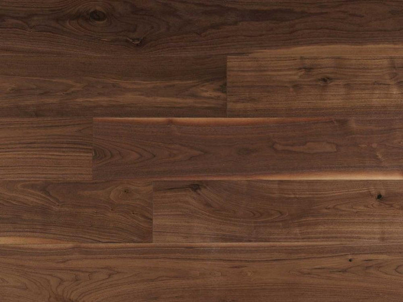 Natural - Vidar T&G American Black Walnut 6" x 3/4" Wire Brushed Engineered Hardwood - advancedflooring