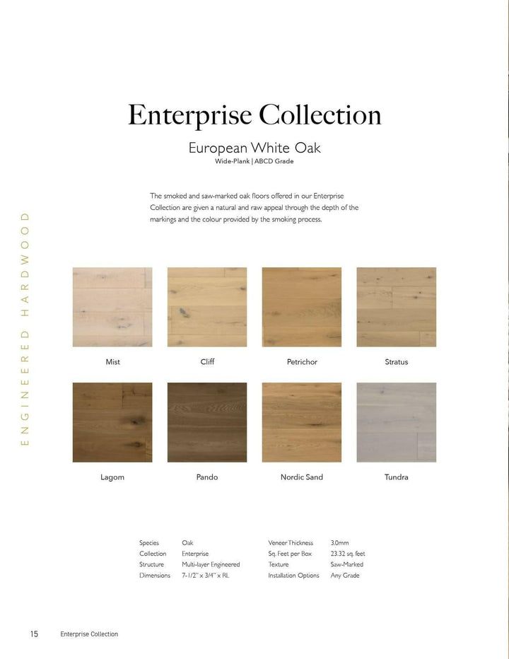 Nordic Sand - Grandeur Engineered Enterprise Collection - advancedflooring