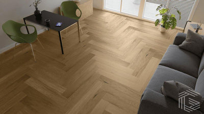 Nordic Sand - Grandeur Engineered Herringbone Collection - advancedflooring