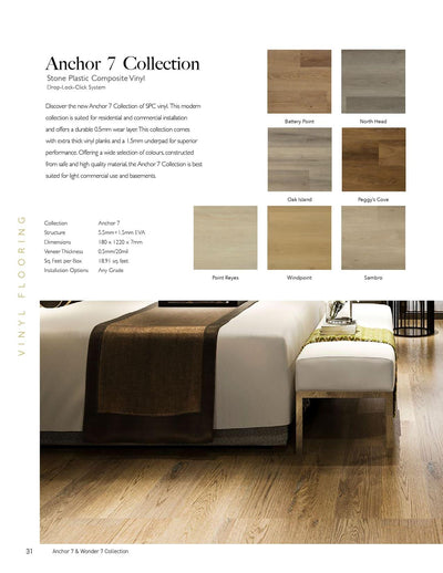 Oak Island - Grandeur Vinyl 7mm Anchor 7 Collection - advancedflooring