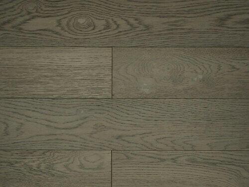 Close-up showing the texture and color of Victorian Oak NAF oak engineered hardwood flooring.