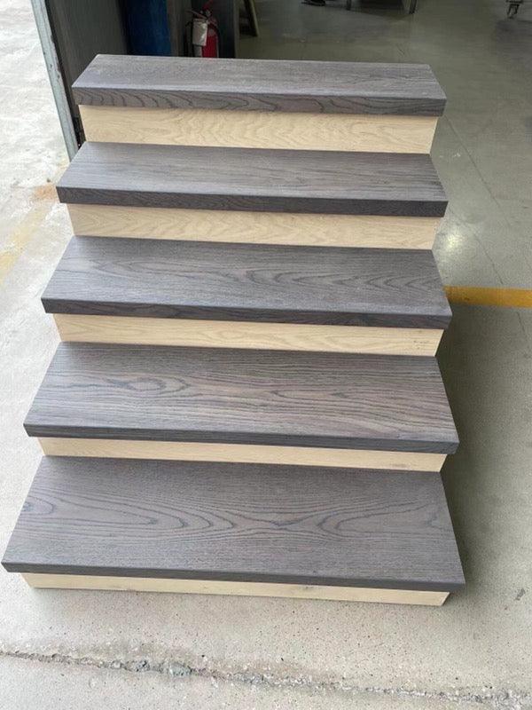 Vidar Design Hardwood Stairs (Both Side Closed) - advancedflooring