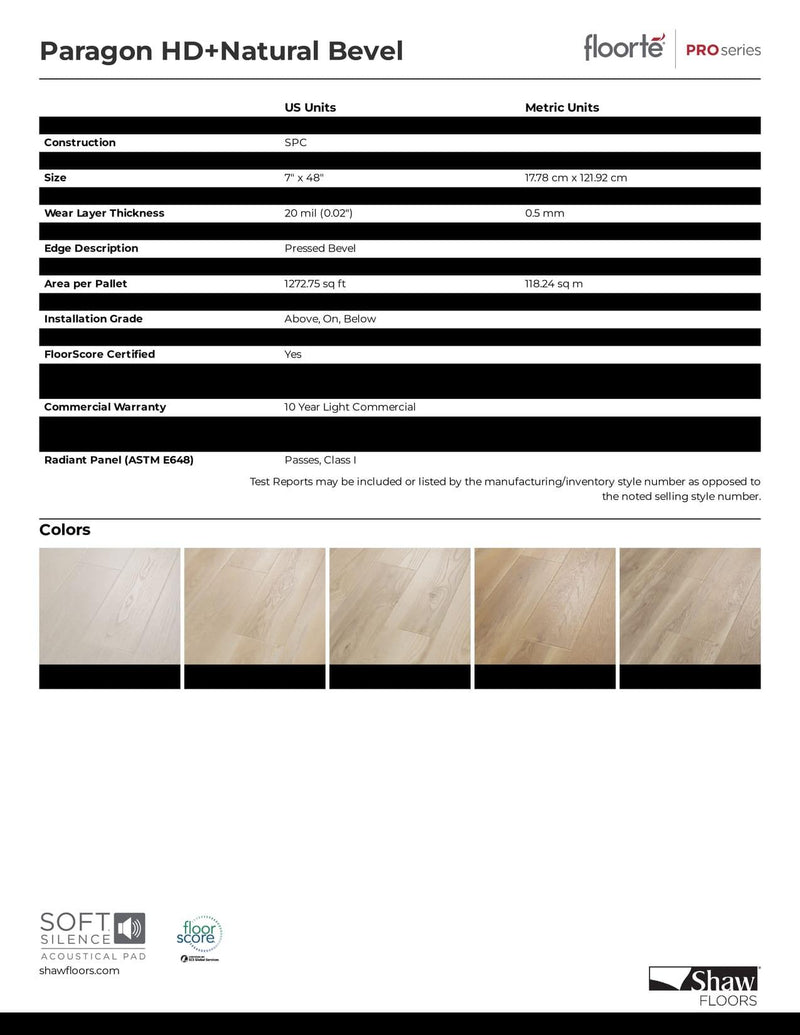 WISTERIA - Shaw Vinyl 6mm PARAGON HD+NATURAL BEVEL - advancedflooring