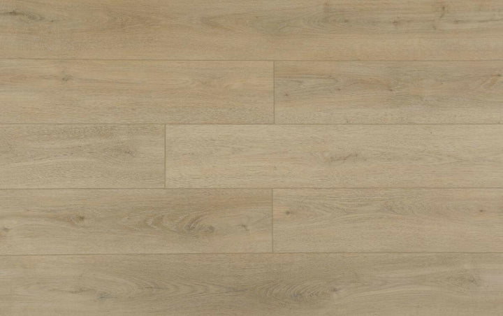 Close-up showing the texture and color of Wyandotte Purelux vinyl plank flooring.